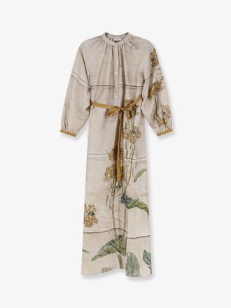 Pierre-Louis Mascia Vestito lungo Aloe in seta - PIERRE-LOUIS MASCIA - gender_Woman