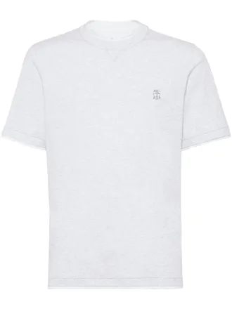 Brunello Cucinelli T-Shirt With Faux-Layering
