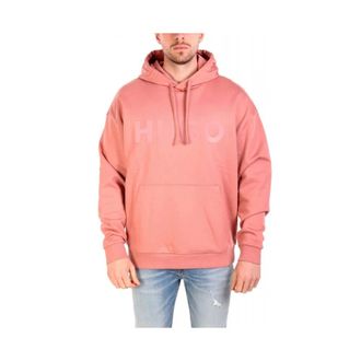 HUGO BOSS Hombre, Sudaderas, Rosa, Talla: S