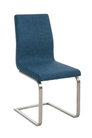 Clp Clp - Silla De Comedor Belfort En Tela Azul