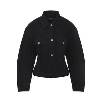 Jacquemus Chaqueta vaquera de-N&icirc;mes - Jackets - Mujer - Negro - XS