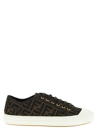 Fendi Chunky Sneakers Brown