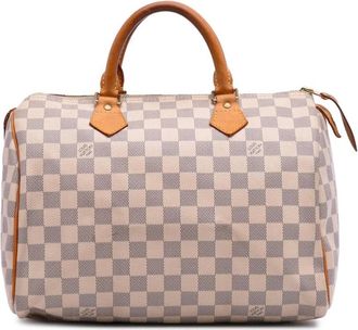 Louis Vuitton Pre-owned Handbags, female, White, Size: ONE SIZE Pre-owned Elegant Top Handle Handbag