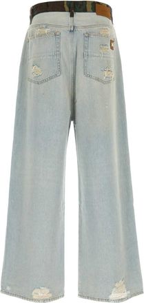 Amiri Mens Denim Jeans Canyon Exterior: Cotton