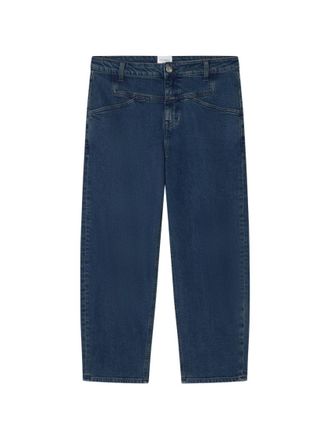 Closed Blue Straight High Rise Jeans