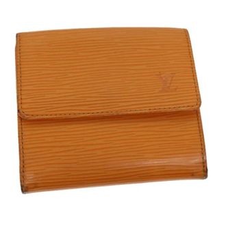 Louis Vuitton Tweedehands leren portemonnees - Dames - Pre-owned - Oranje - Maat: ONE Size Leer
