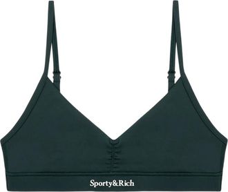 Sporty & Rich Adjustable-strap Bra Top