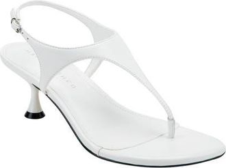 Marc Fisher Pelysa Ankle Strap Sandal in White at Nordstrom, Size 5.5