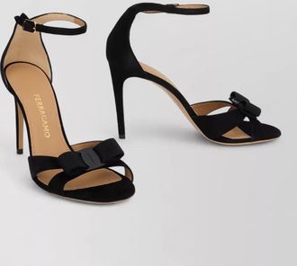Ferragamo leather high-heel sandals