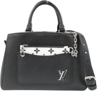Louis Vuitton Pre-owned Marelle Epi Shoulder Bag - Dames - Vintage Handtas - Zwart - ONE Size - Leer - Vintage