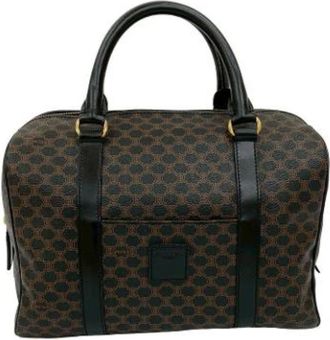 Celine Pre-owned Plastic celine-bags - Dames - Vintage Handtas - Zwart - ONE Size - Leer - Vintage