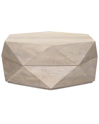 Mercana Arreto Hexagonal Hinged Coffee Table