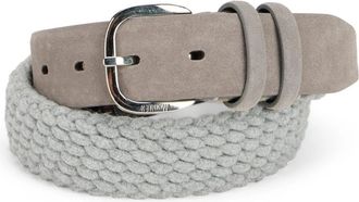 Moorer Cleo Riem - Dames - Riemen - Grijs - 80 CM - Wol - Accessoires