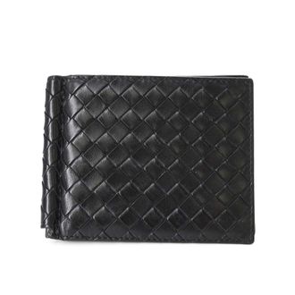 Bottega Veneta Intrecciato Black Money Clip (Pre-Owned)