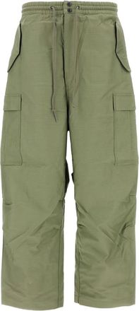 Junya Watanabe Pantaloni con tasca cargo - Verde