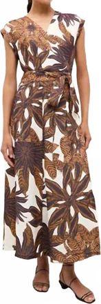 Marie Oliver Polly Dress In Agave