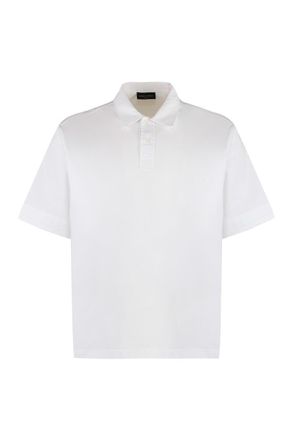 Roberto Collina Short Sleeve Cotton Polo Shirt