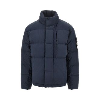 Stone Island Cotton Nylon Tela down jacket Man XXL
