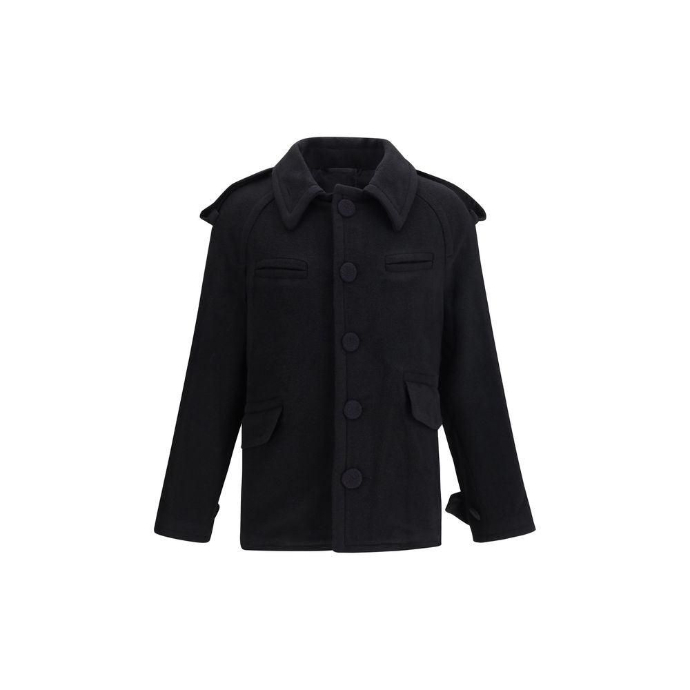 NAMACHEKO ELIJAH レザージャケット Elijah Leather Jacket in Black – SVRN