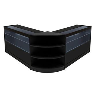 MonsterShop Andromeda LED Shop Counter Set LM60 & 2 x C1200 - Black