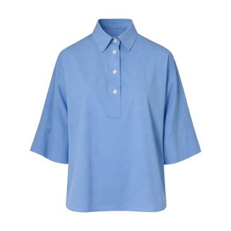 Gran Sasso Shirts, female, Blue, Size: XS Shirts