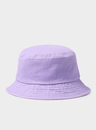 Simons Womens Faded cotton bucket hat