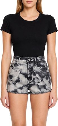 Pinko Womens Shorts Cotton Apparel - Grey