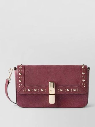 Furla 1927 leather clutch bag