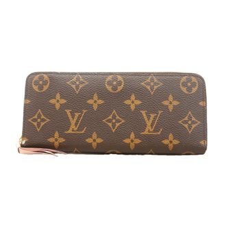 Louis Vuitton Brown Rose Ballerine Long Wallet (Bi-Fold) (Pre-Owned)