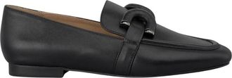 Alma En Pena Loafer detail - Dames - Loafers - Zwart - 38 EU - Leer - Schoenen