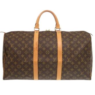 Louis Vuitton Pre-owned Weekend Bags, unisex, Brown, Size: ONE SIZE Pre-owned Vintage Boston Bag