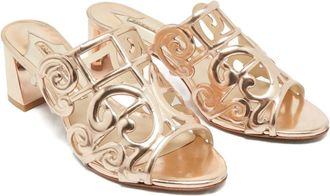 Sophia Webster Mules con dettaglio cut-out - Rosa