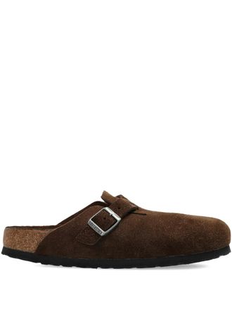 Birkenstock Boston su&egrave;de sandalen - Bruin