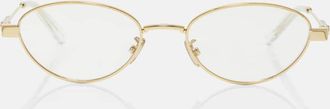 Dior DiorCannageO B3U oval sunglasses
