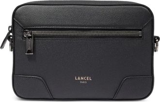 Lancel Borsa messenger con zip - Nero