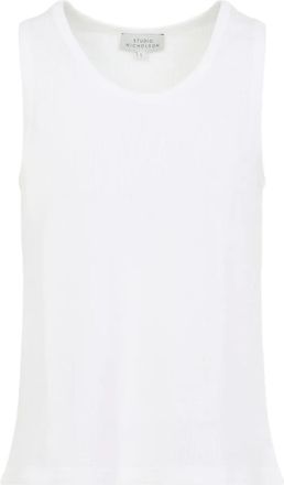 STUDIO NICHOLSON ribbed T-shirt - White