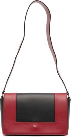 Celine Borsa a spalla media in pelle di vitello lucida e liscia 2016 - Nero