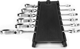 OEM Juego De 6 Llaves De Carraca, Herramienta Manual De Reparaci&oacute;n Para Actividades, Llave De Engranajes