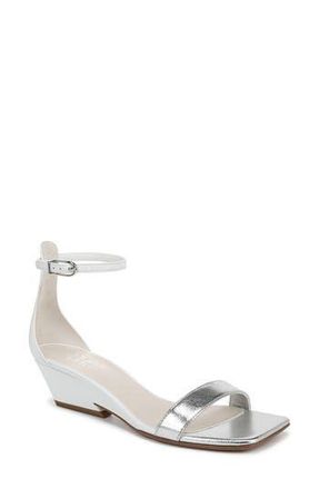 Franco Sarto Sadie Wedge Sandal in Bright White at Nordstrom Rack, Size 8.5