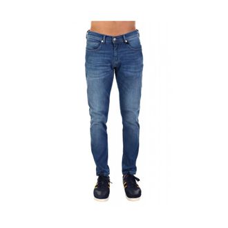 Baldessarini Heren, Jeans, Blauw, Maat: W31 Leer