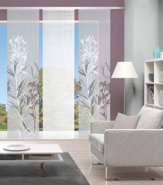 Vision S Schiebegardine »3ER SET SEMORA« Paneelwagen 3 Stk. tlg. HxB: 260x60, Schiebevorhang 3er Set Digitaldruck