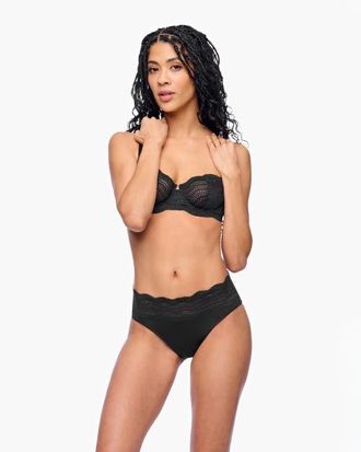 Cosabella Dolce High Rise Bikini in Black at Nordstrom, Size X-Large