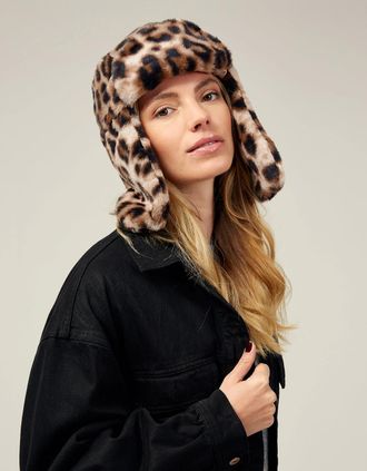 Nooki Design Womens BILLIE TRAPPER-NATURAL LEO - Brown - Size: ONE