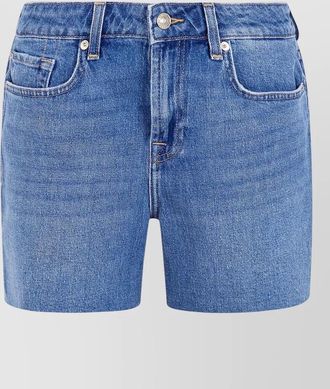 7 For All Mankind stretch shorts five pocket belt loops