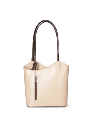 Felipa Handtas Dames Taupe donkerbruin