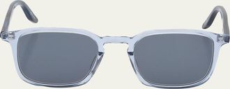 Barton Perreira Mens Raymond Square Acetate Sunglasses