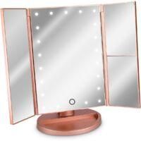 OEM Espejos De Bolsillo, Espejo Cosm&eacute;tico Led, Espejo De Pie Plegable, Espejo De Maquillaje Iluminado, 2x Espejo De Maquillaje, 3x Espejo De Aumento, En O