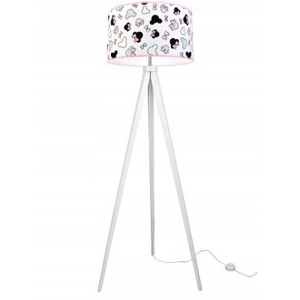 OEM L&aacute;mpara Tr&iacute;pode Infantil Loft, Pantalla, Estampado, Led