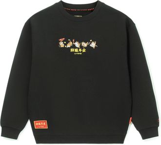 Li-Ning Rijindoujin Embroidered Logo Sweatshirt Black AWDS163-3