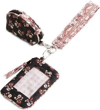 Vera Bradley Dual Pouch Wristlet in Melissa Ditsy at Nordstrom